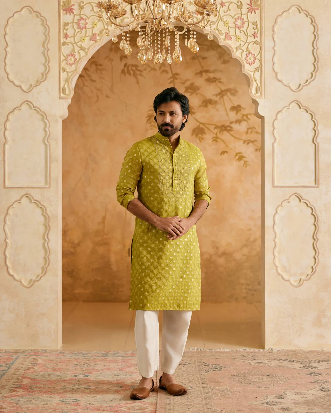 Brocade Short Kurta